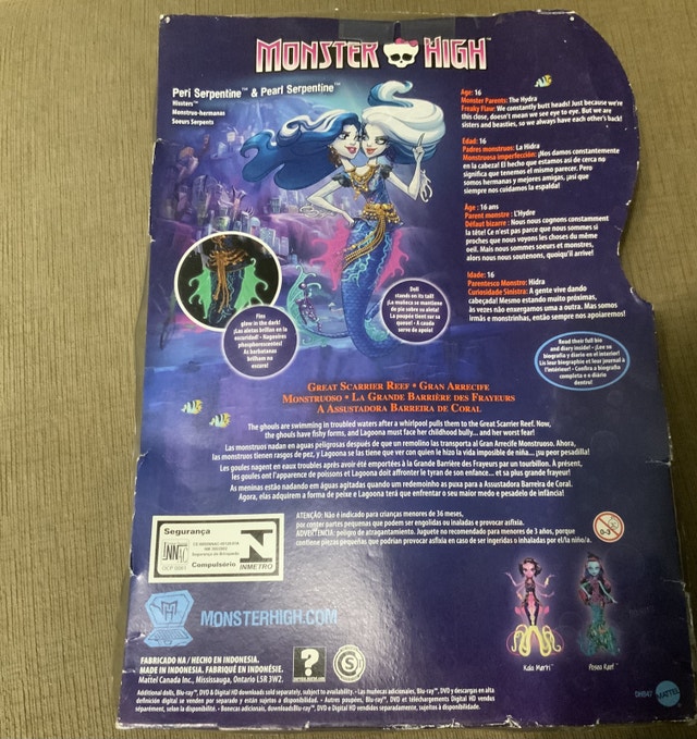 Monster High Peri & Pearl Serpentine Doll - photo 5