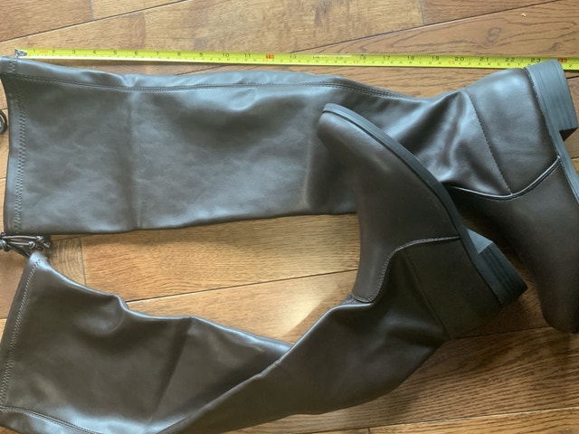 Brand NEW Dream Pairs Size 7.5 Over-the-Knee Boots Brown - photo 5