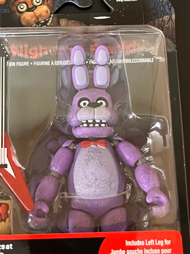 NEW — Funko Five Nights at Freddy's (FNaF) Bonnie 5-inch Figure - photo 2