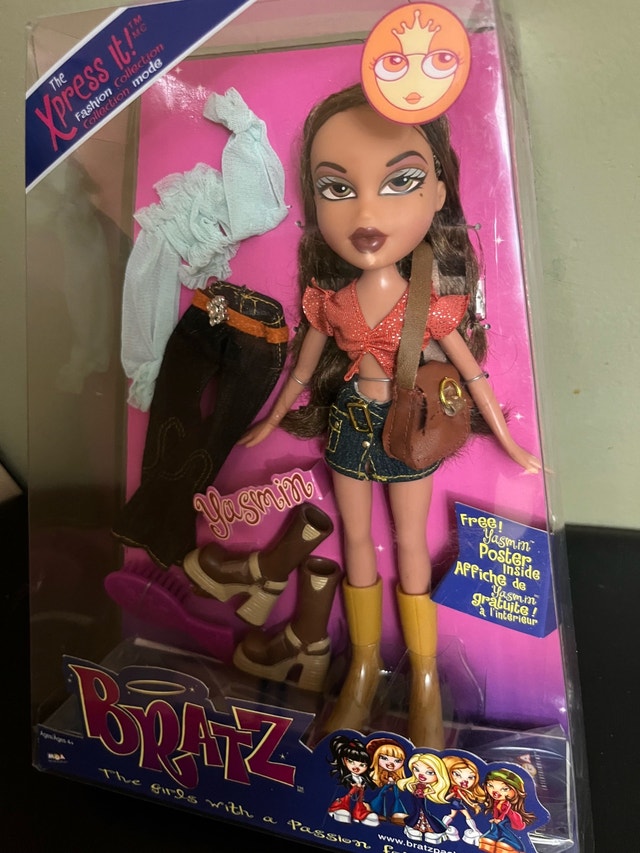 Brand NEW — Bratz Xpress It! Yasmin doll, first released in 2001