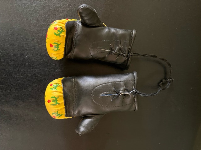 NEW — Decorative Mini Scotland Boxing Gloves - photo 2