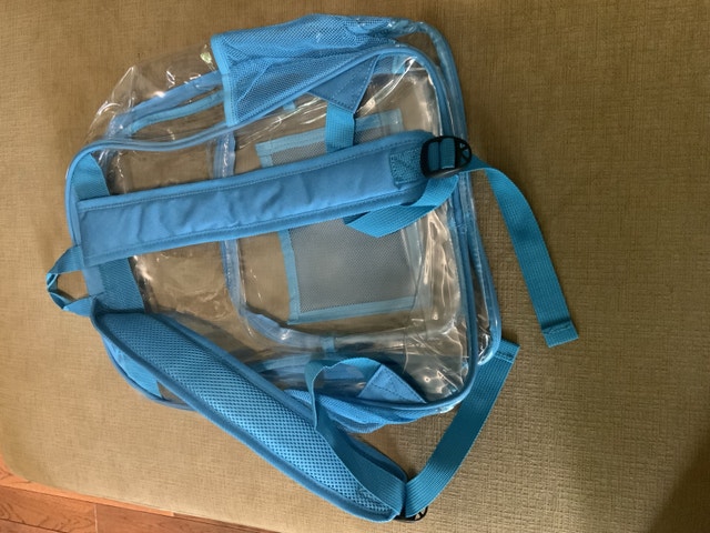 Brand NEW Clear Blue Backpack - photo 2