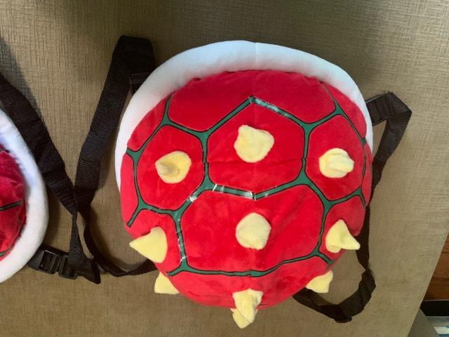 NEW $20 each Super Mario Shell Backpack 12” Plush - photo 2
