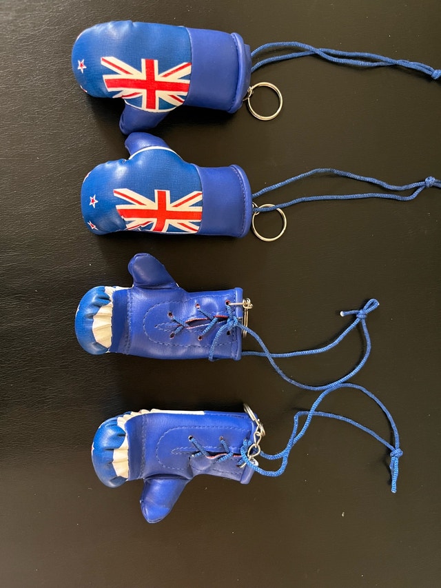 NEW $10 each pair — Boxing Glove Keychains - photo 2