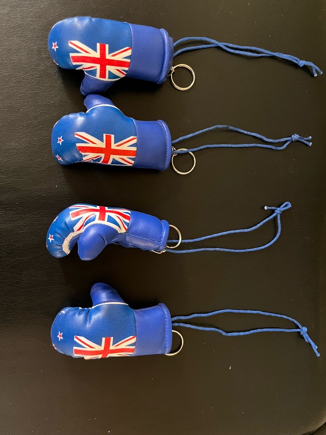 NEW $10 each pair — Boxing Glove Keychains - photo 3