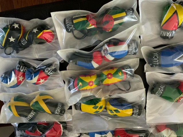 Country Flags Mini Boxing Gloves $10 a pair - photo 4