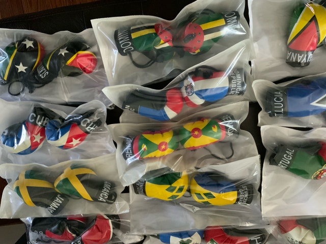 Country Flags Mini Boxing Gloves $10 a pair - photo 5