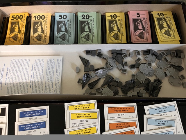 MONOPOLY 1997 Star Wars Collector's 20th Anniversary Edition - photo 5