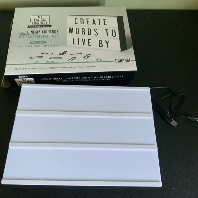 NEW 12” My Cinema Lightbox LED Display