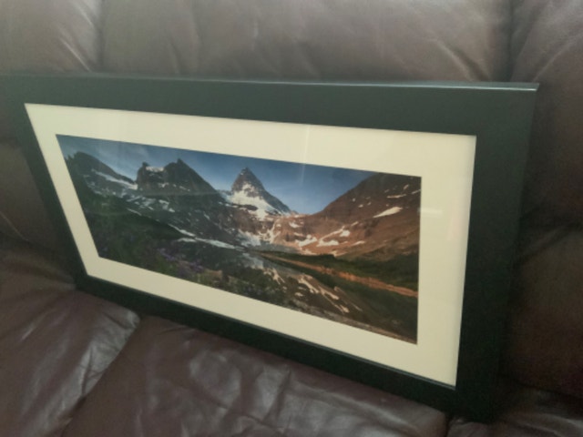 Canadian Rockies — Assiniboine, A Treasure — Framed Print - photo 2