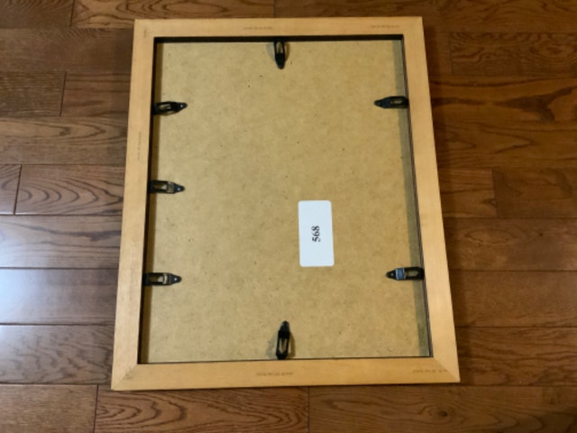 Large Wood Picture Frame — 23” x 19” — Like New - photo 2