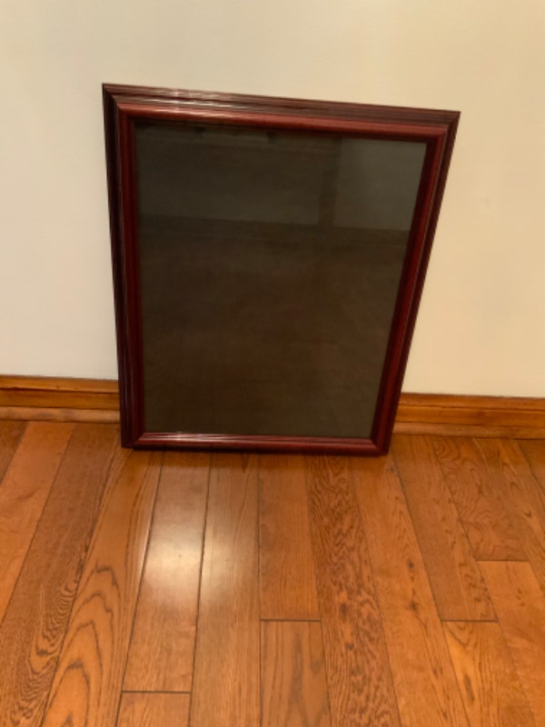 Large Wood Picture Frame — 23” x 19” — Like New - photo 5