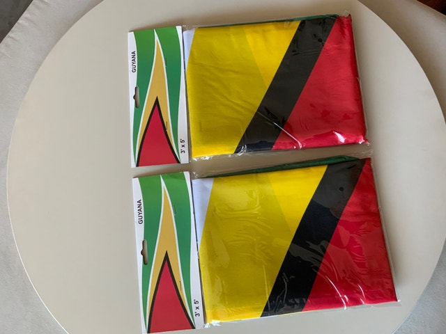 Guyana Flag — 3’ x 5’ — $25 each - photo 2