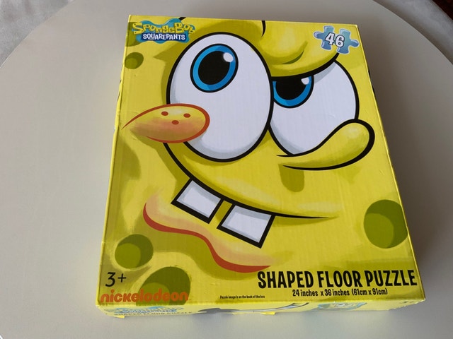 NEW SpongeBob Puzzle — SpongeBob Floor Puzzle