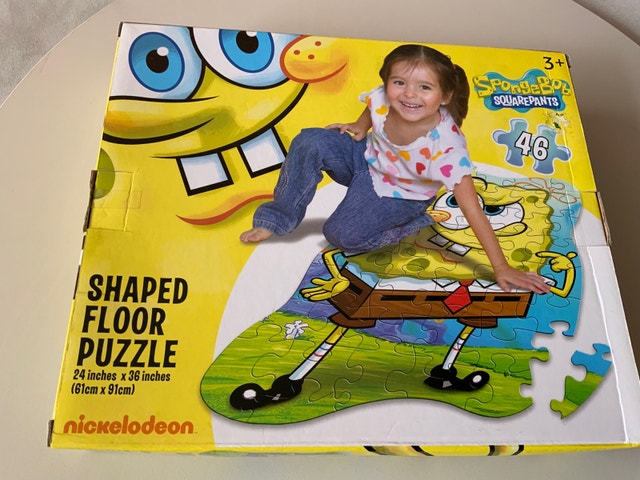 NEW SpongeBob Puzzle — SpongeBob Floor Puzzle - photo 2