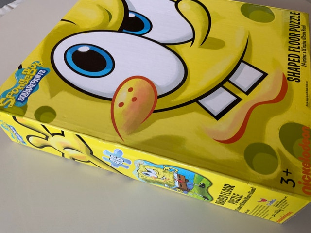 NEW SpongeBob Puzzle — SpongeBob Floor Puzzle - photo 3