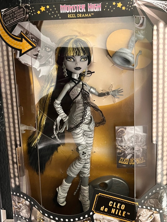 Monster High Cleo De Nile Reel Drama Doll - photo 5