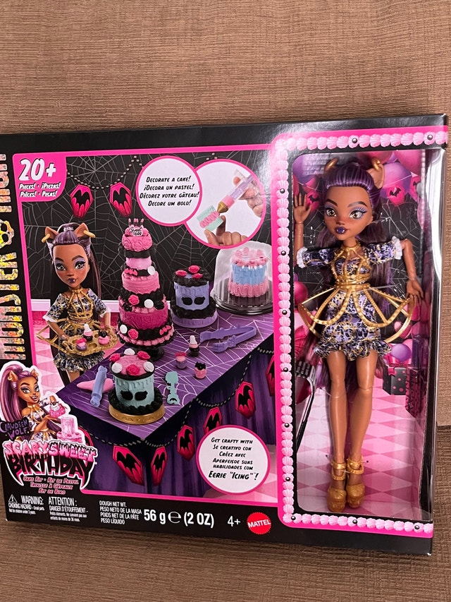 Brand NEW Monster High Clawdeen Wolf Doll Scary Sweet Birthday - photo 5