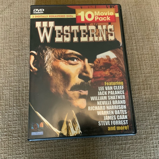 10 Movies — Old WESTERN Movie Pack 3 DVDs — Lee Van Cleef etc.