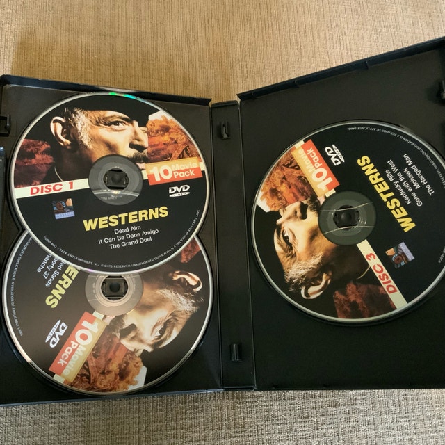 10 Movies — Old WESTERN Movie Pack 3 DVDs — Lee Van Cleef etc. - photo 2