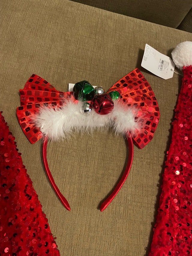 NEW — $10 each Christmas Headband and Santa Sequin Hat - photo 3