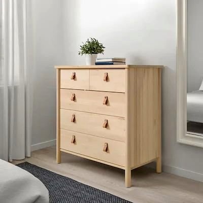 IKEA Björksnäs 5-Drawer Chest, Birch