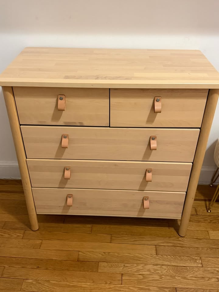 IKEA Björksnäs 5-Drawer Chest, Birch - photo 4