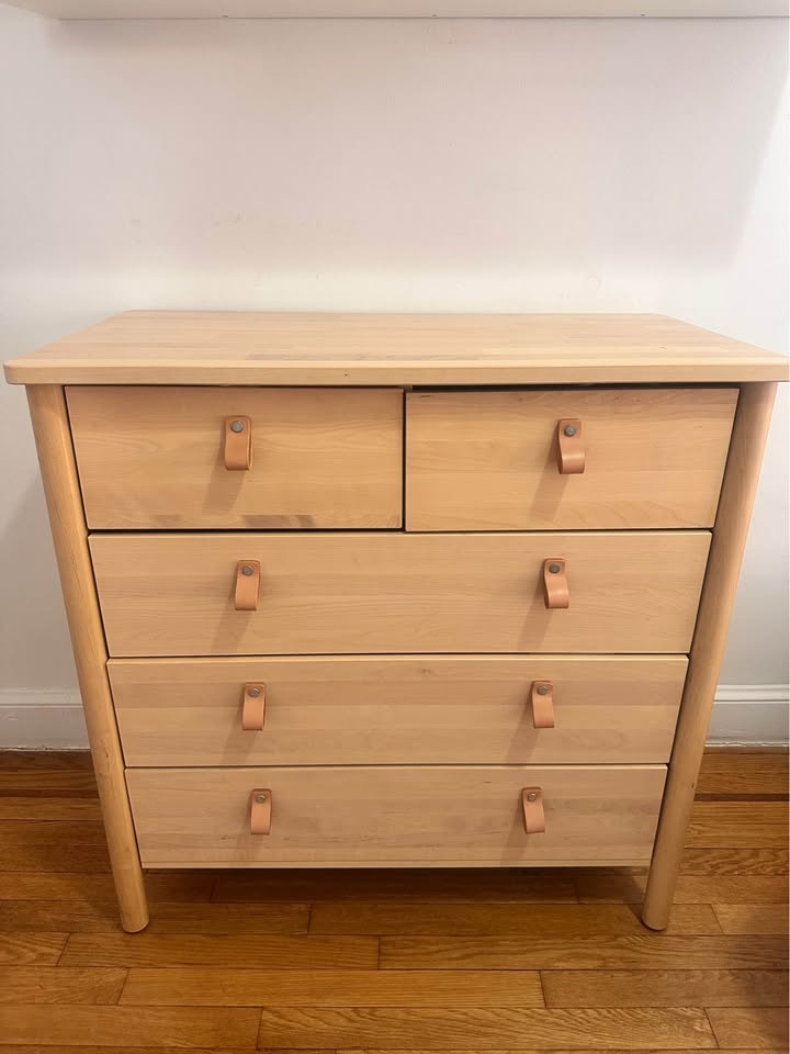 IKEA Björksnäs 5-Drawer Chest, Birch - photo 5