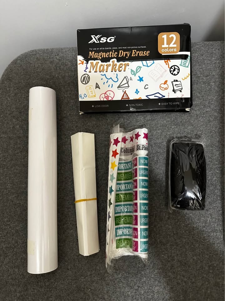 Huge Dry Erase 2 Month Wall Calendar 38x50 + Extras - photo 2