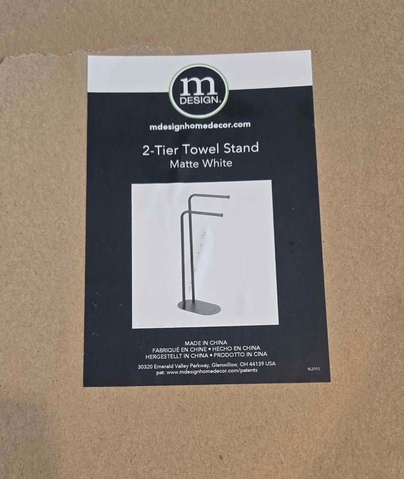 2 Tier Freestanding Towel Rack - photo 5