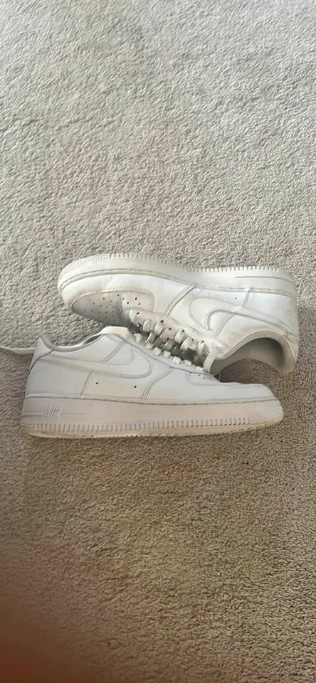 White AF1 Size 10.5