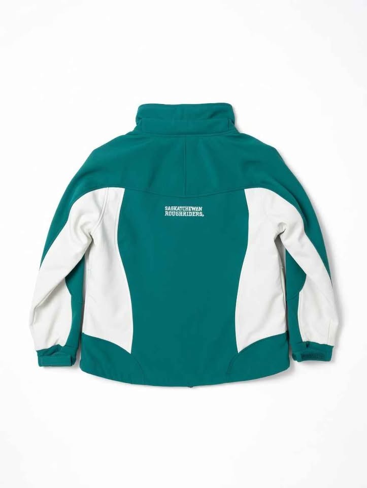 Saskatchewan Roughriders Green Zip Jacket – Size Large - photo 2