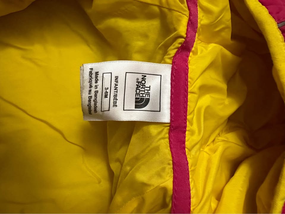 Winter onesie North face baby - photo 2