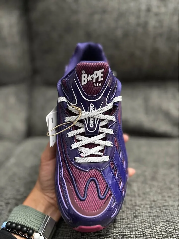 A bathing ape X adidas sneakers image indicator(6)