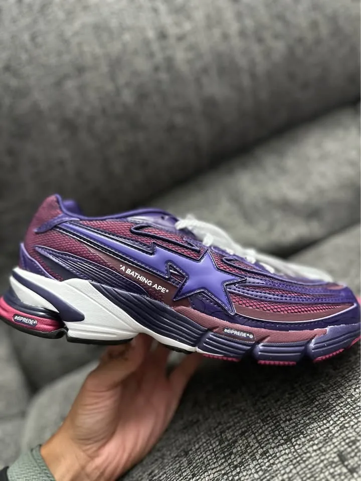 A bathing ape X adidas sneakers image indicator(8)