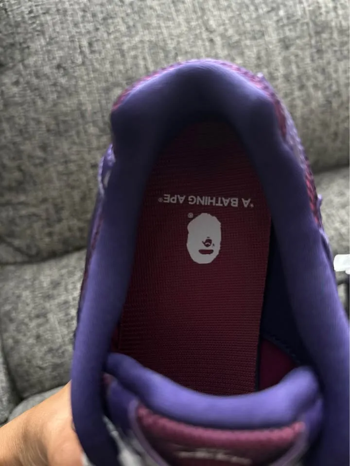 A bathing ape X adidas sneakers image indicator(9)