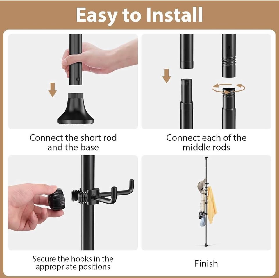 Amazon Packed Box Coat Rack - photo 2