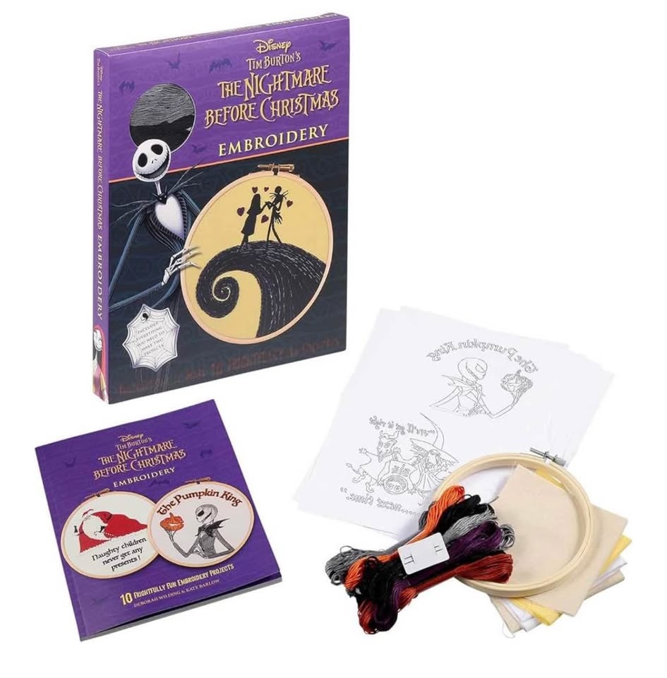 Disney Tim Burton's Nightmare Before Christmas Embroidery Kit Ne - photo 3