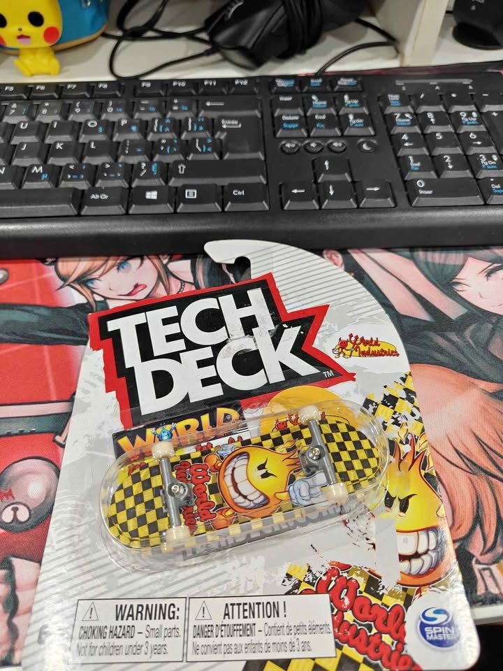 TECH DECK WORLD INDUSTRIES FLAMEBOY ULTRA RARE Fingerboard Skate