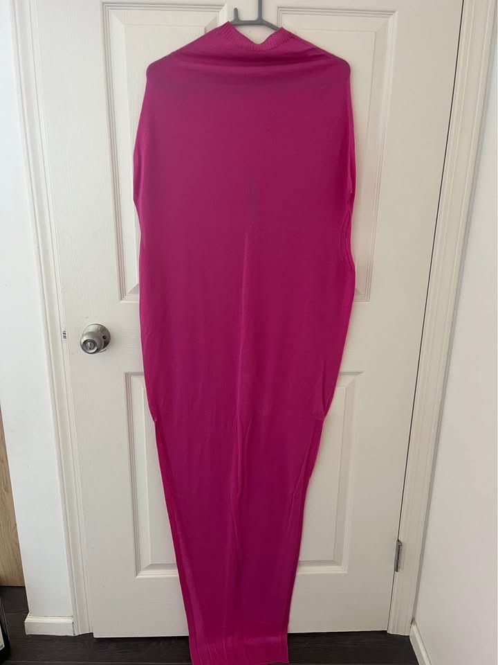 Rick Owens Pink Crater Maxi Dress - photo 4
