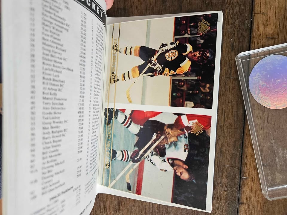 Super Star Heroes Hockey Price Guide with 12 Cards - 1992-1993 - photo 3
