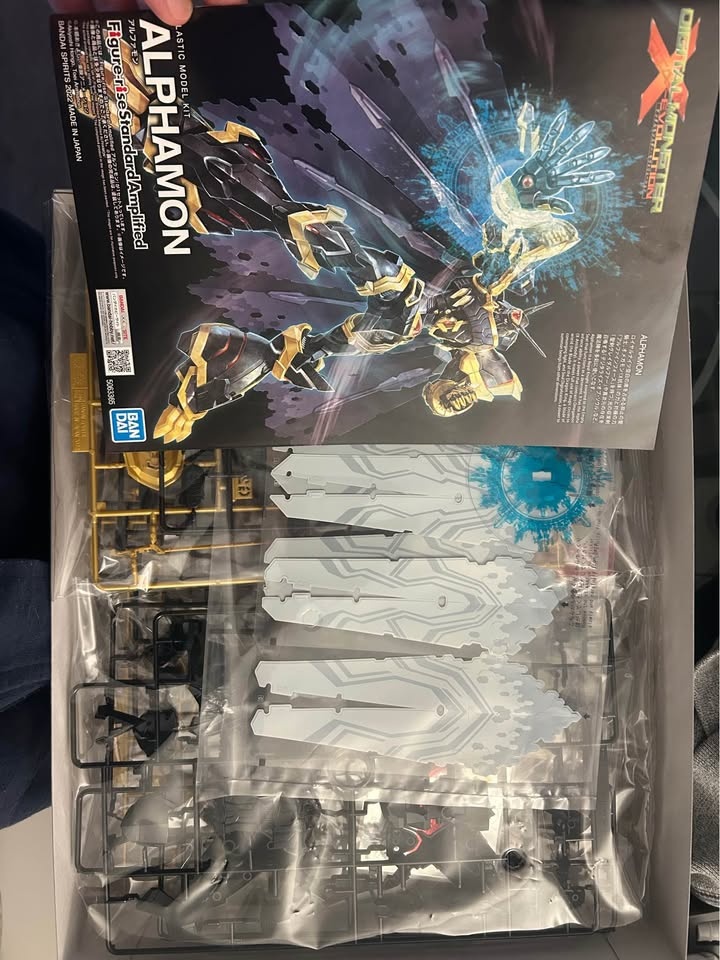 Bandai Alphamon - Digimon Plastic Model Kit - photo 4