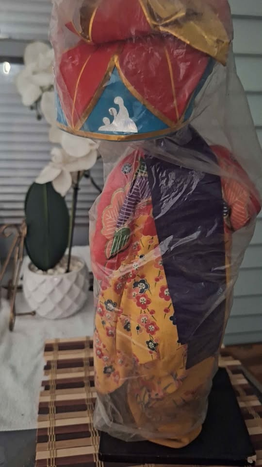 Japanese Gisha doll vintage bought in the 70s for sale pickup an - photo 2