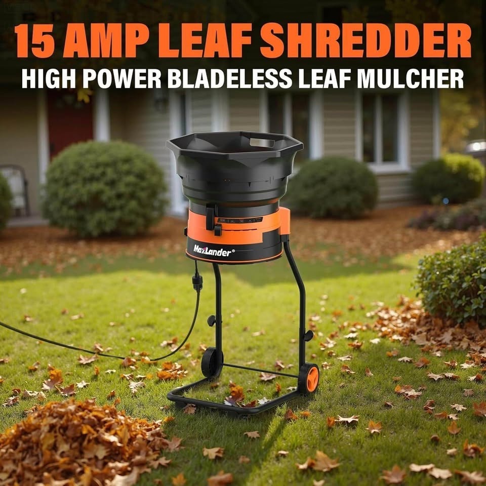 MAXLANDER Electric Leaf Mulcher/Shredder - photo 2