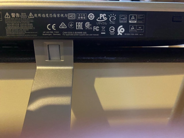 HP 24es Monitor - photo 5