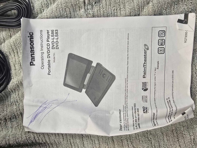 Panasonic DVD-LS83 Portable DVD Player - photo 5