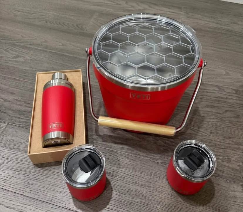BRAND NEW YETI PARTY SET IN RED - photo 2