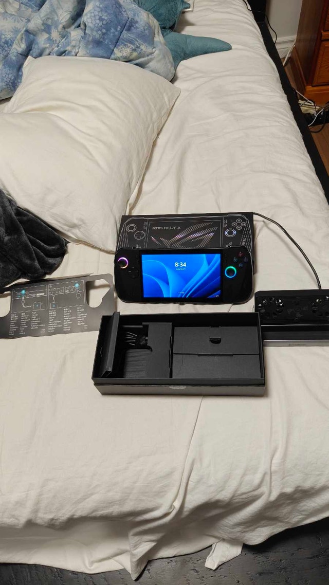 ROG Ally X with Dock