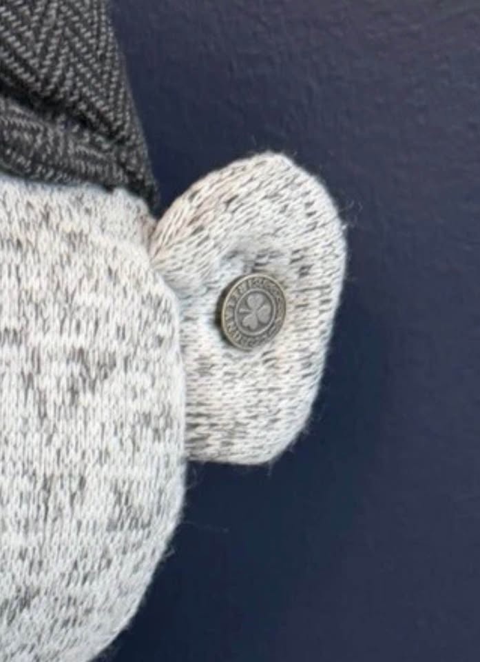 NWT Man Of Aran (Irish) Bear 17” Standing Shamrock Ear☘️ $15 - photo 4