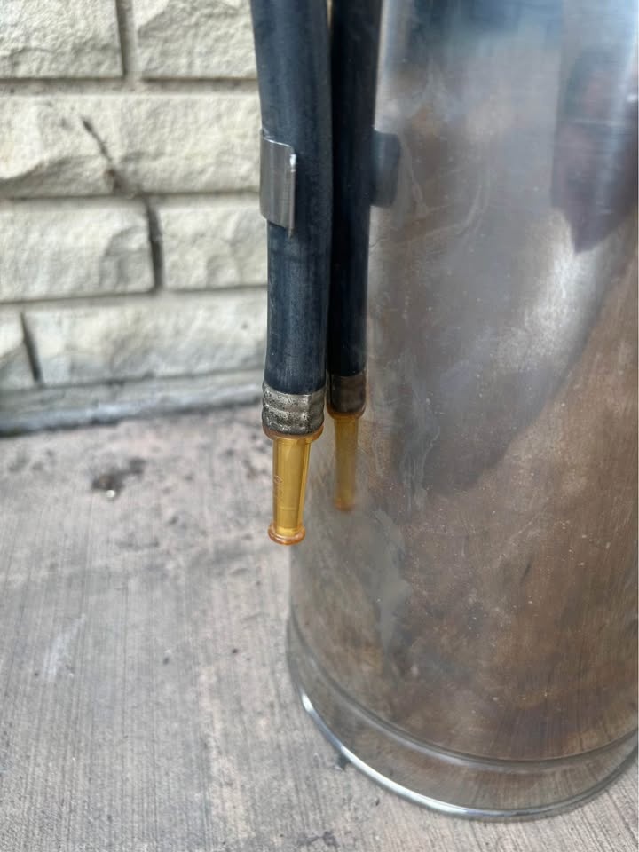 Vintage 1979 FLAG Stainless Steel Fire Extinguisher - photo 4